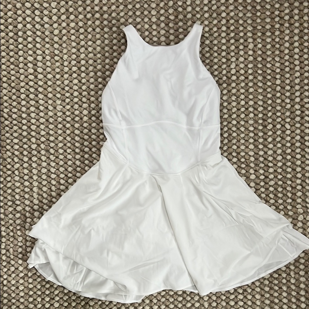 White Lululemon athletic dress